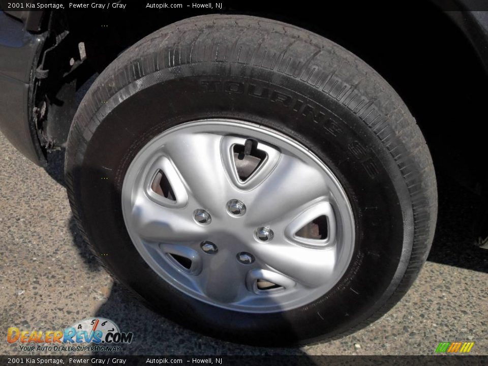 2001 Kia Sportage Pewter Gray / Gray Photo #18