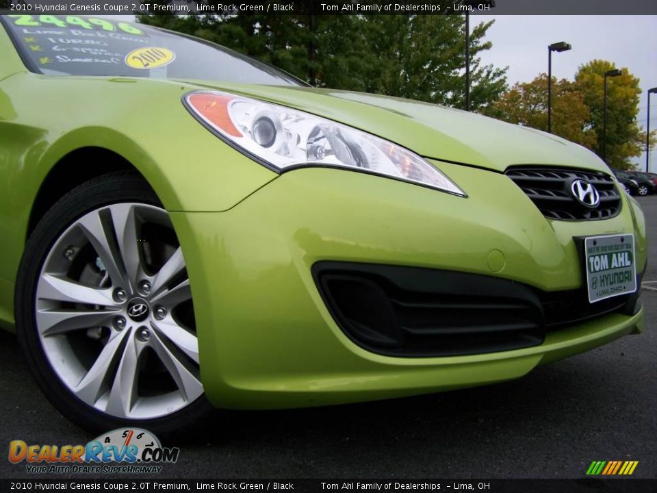 2010 Hyundai Genesis Coupe 2.0T Premium Lime Rock Green / Black Photo #2