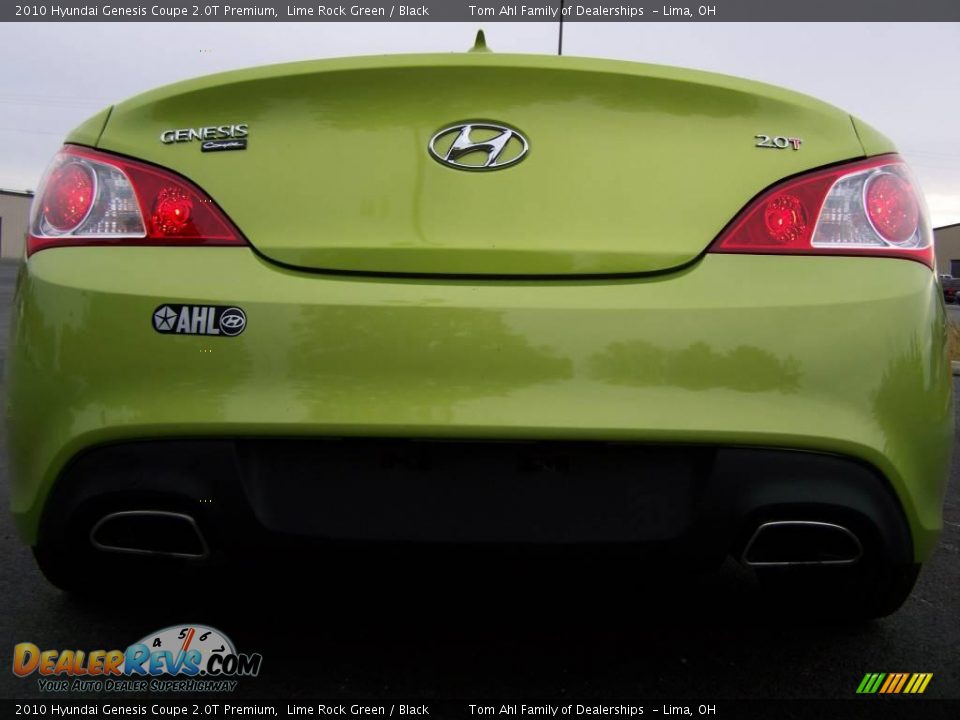 2010 Hyundai Genesis Coupe 2.0T Premium Lime Rock Green / Black Photo #6