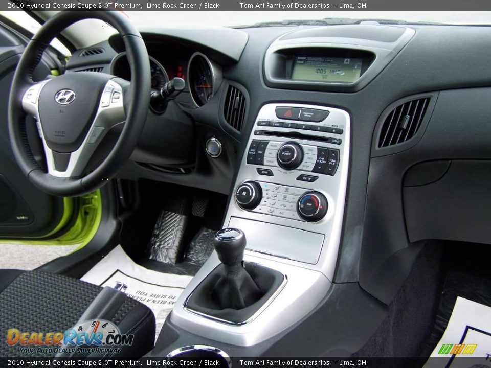 2010 Hyundai Genesis Coupe 2.0T Premium Lime Rock Green / Black Photo #15