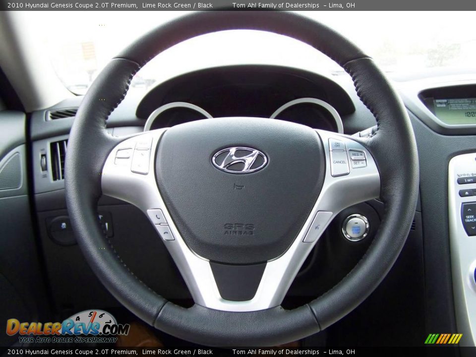 2010 Hyundai Genesis Coupe 2.0T Premium Lime Rock Green / Black Photo #18