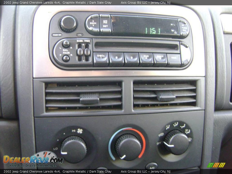 2002 Jeep Grand Cherokee Laredo 4x4 Graphite Metallic / Dark Slate Gray Photo #11