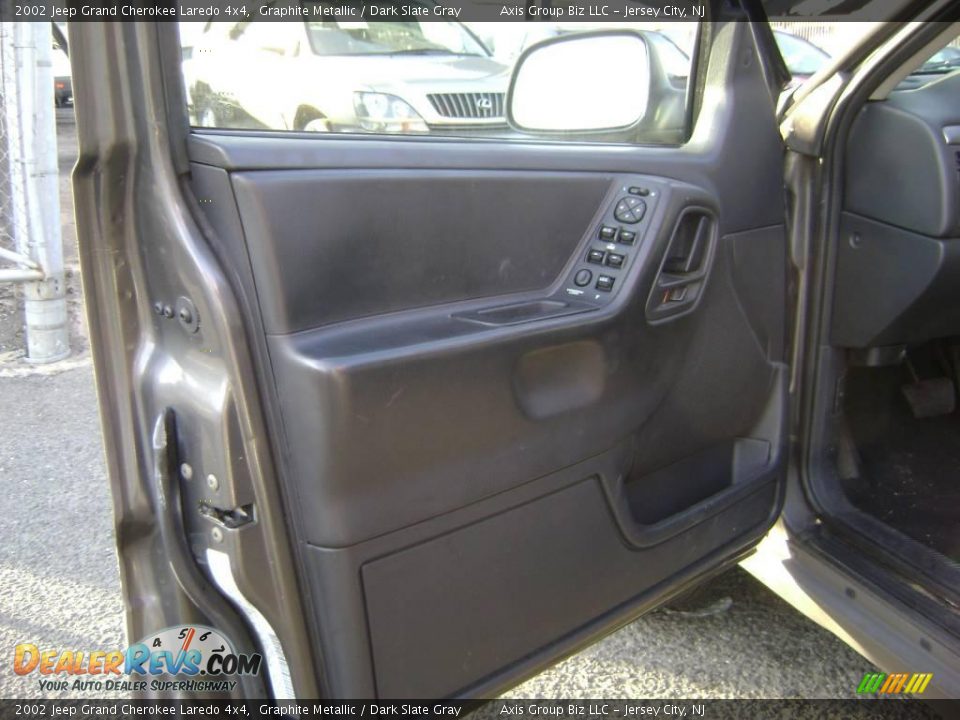 2002 Jeep Grand Cherokee Laredo 4x4 Graphite Metallic / Dark Slate Gray Photo #15