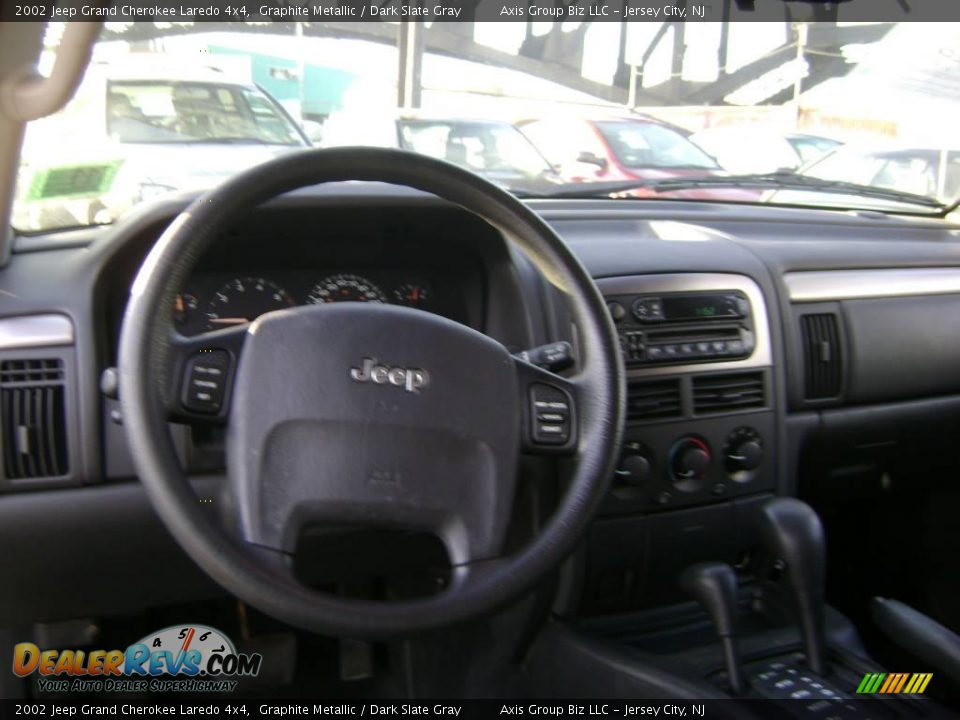 2002 Jeep Grand Cherokee Laredo 4x4 Graphite Metallic / Dark Slate Gray Photo #16