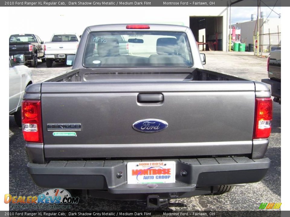 2010 Ford Ranger XL Regular Cab Dark Shadow Grey Metallic / Medium Dark Flint Photo #2