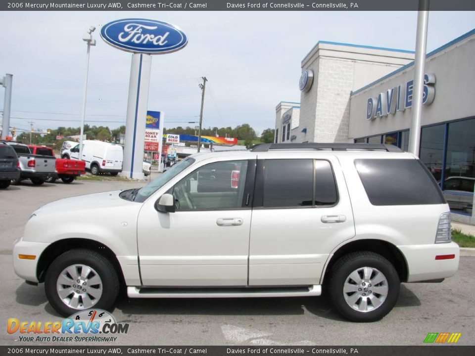 2006 Mercury Mountaineer Luxury AWD Cashmere Tri-Coat / Camel Photo #2