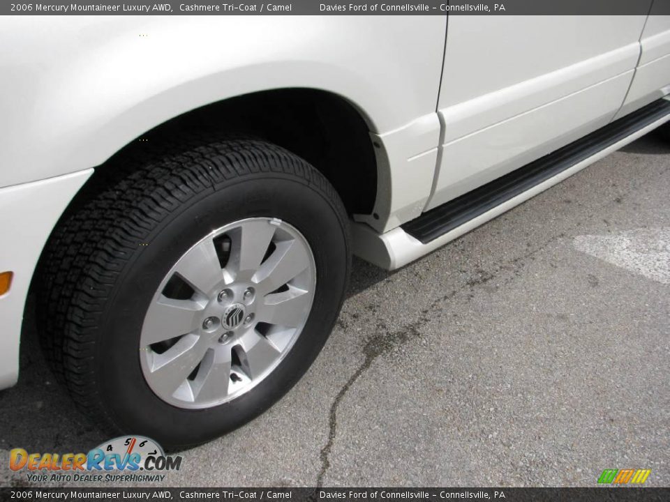 2006 Mercury Mountaineer Luxury AWD Cashmere Tri-Coat / Camel Photo #3