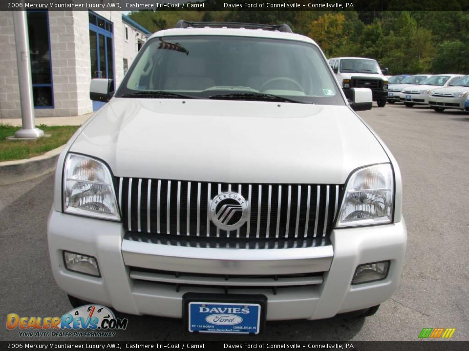2006 Mercury Mountaineer Luxury AWD Cashmere Tri-Coat / Camel Photo #4