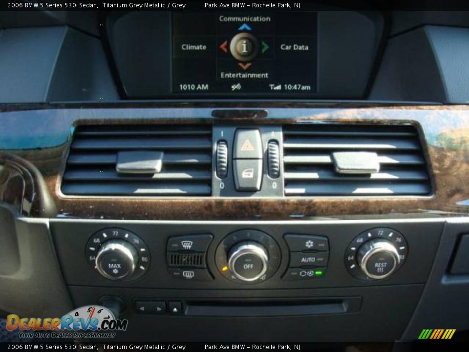 2006 BMW 5 Series 530i Sedan Titanium Grey Metallic / Grey Photo #15