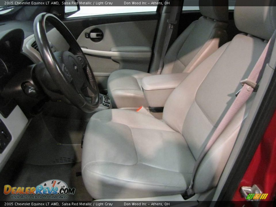 2005 Chevrolet Equinox LT AWD Salsa Red Metallic / Light Gray Photo #9