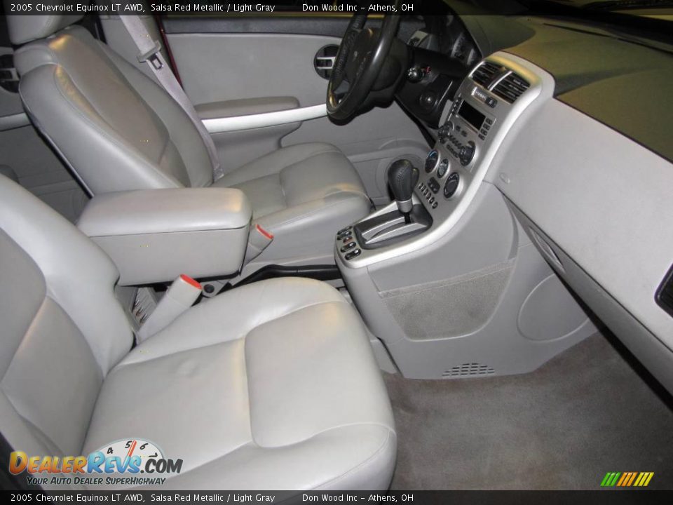 2005 Chevrolet Equinox LT AWD Salsa Red Metallic / Light Gray Photo #10