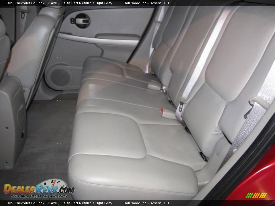 2005 Chevrolet Equinox LT AWD Salsa Red Metallic / Light Gray Photo #11