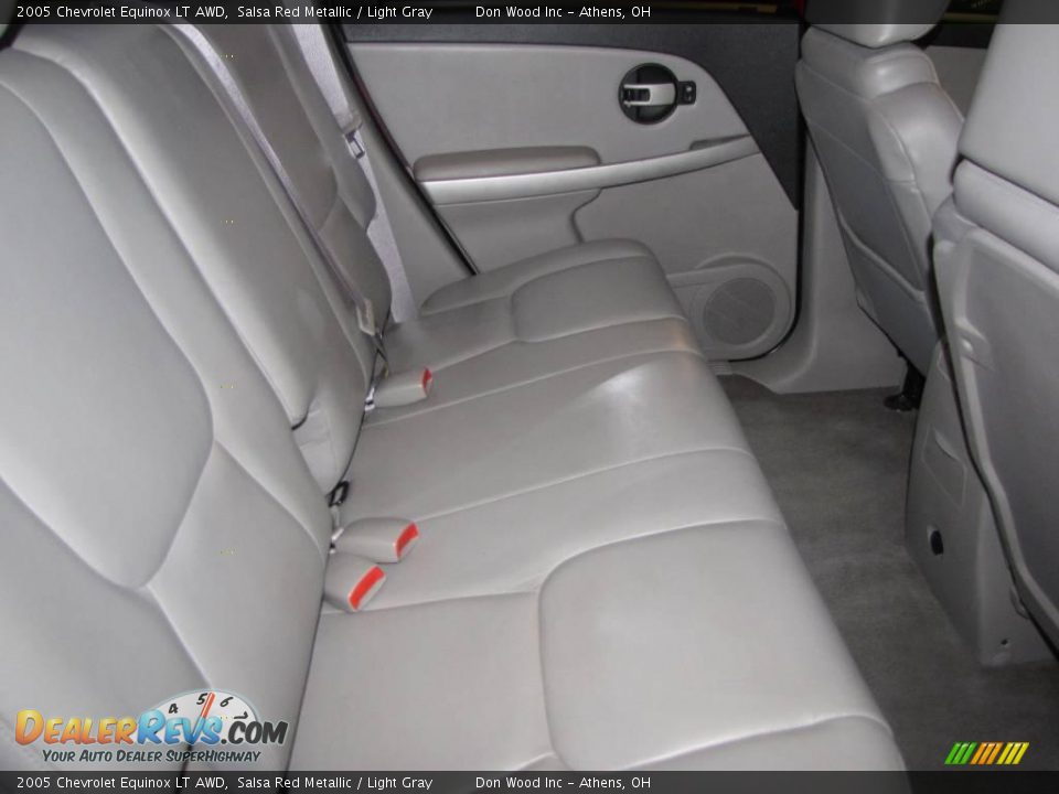 2005 Chevrolet Equinox LT AWD Salsa Red Metallic / Light Gray Photo #12