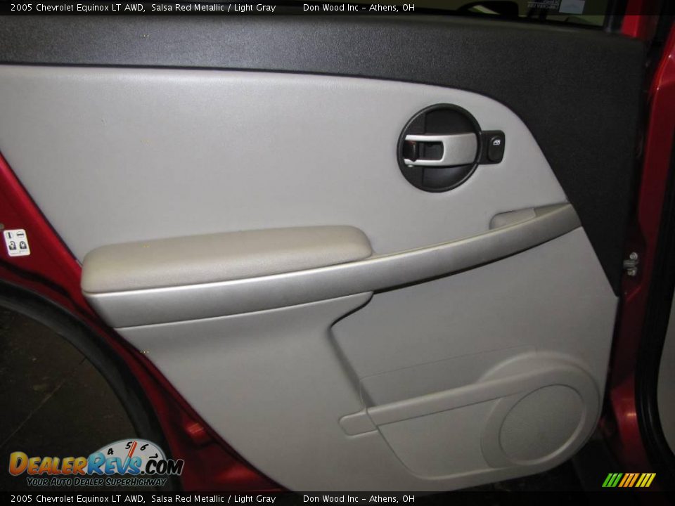 2005 Chevrolet Equinox LT AWD Salsa Red Metallic / Light Gray Photo #15