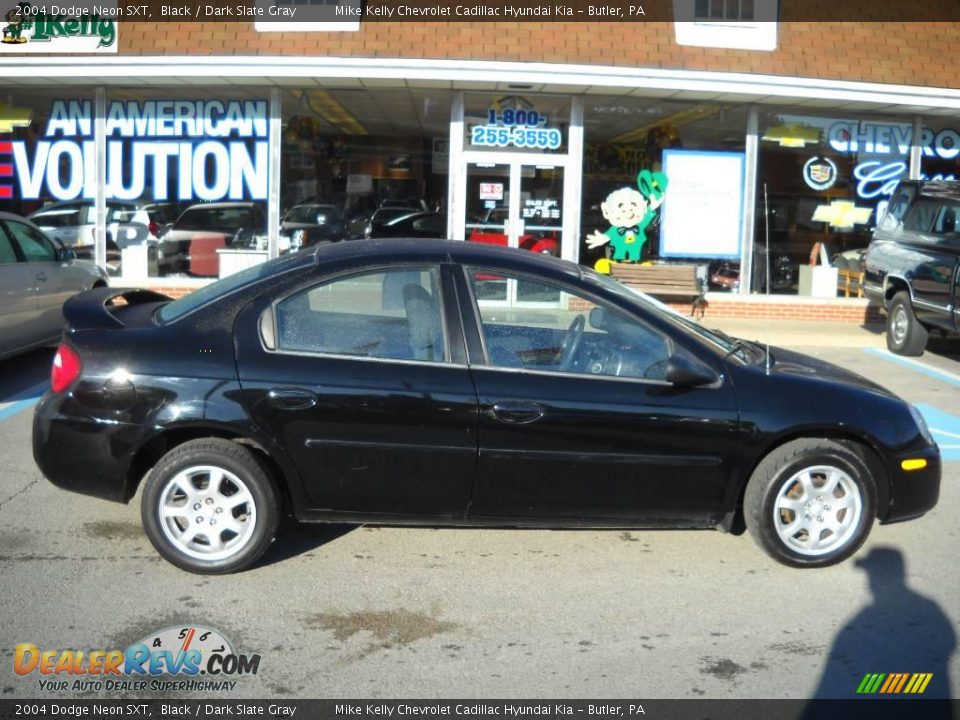 2004 Dodge Neon SXT Black / Dark Slate Gray Photo #2
