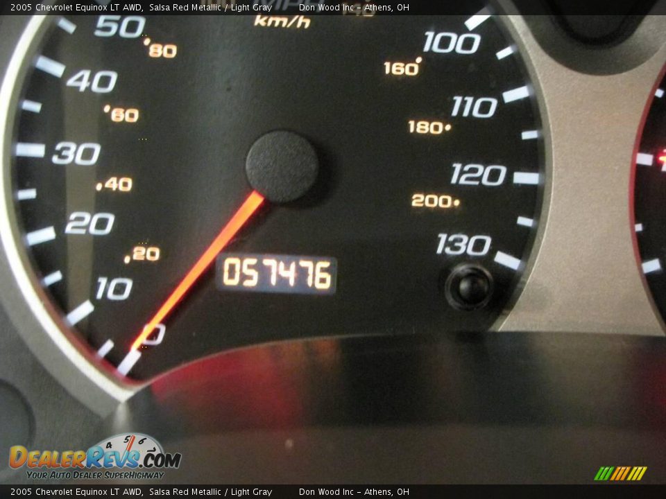 2005 Chevrolet Equinox LT AWD Salsa Red Metallic / Light Gray Photo #19