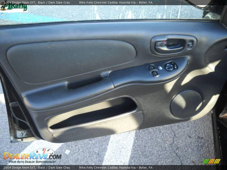 2004 Dodge Neon SXT Black / Dark Slate Gray Photo #7
