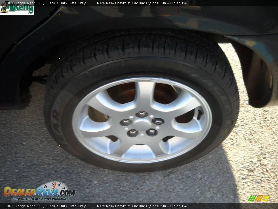 2004 Dodge Neon SXT Black / Dark Slate Gray Photo #14