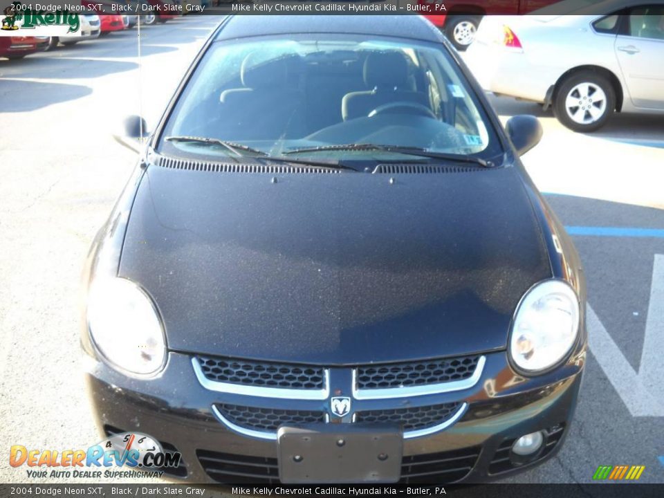 2004 Dodge Neon SXT Black / Dark Slate Gray Photo #16