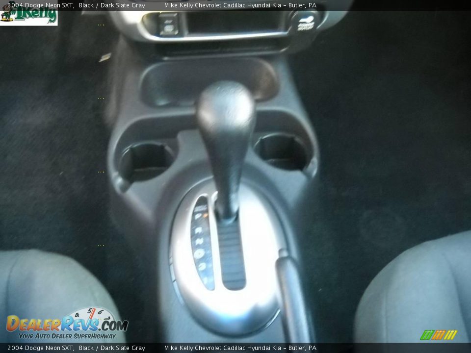 2004 Dodge Neon SXT Black / Dark Slate Gray Photo #18