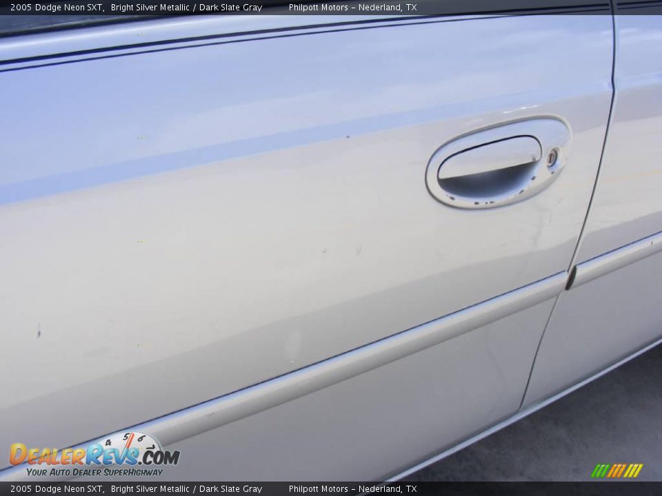 2005 Dodge Neon SXT Bright Silver Metallic / Dark Slate Gray Photo #12