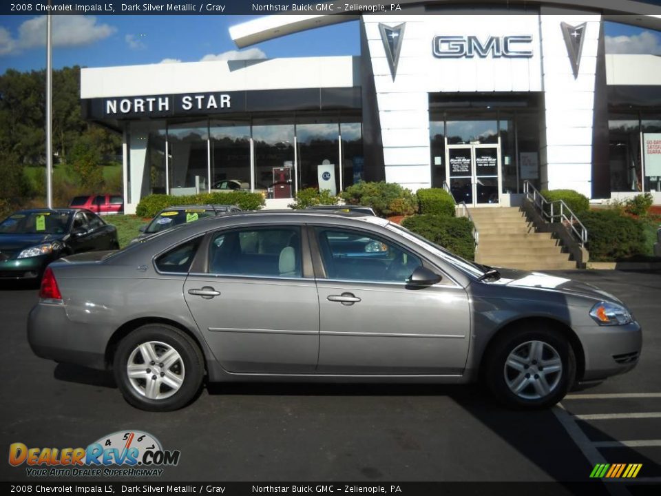 2008 Chevrolet Impala LS Dark Silver Metallic / Gray Photo #1