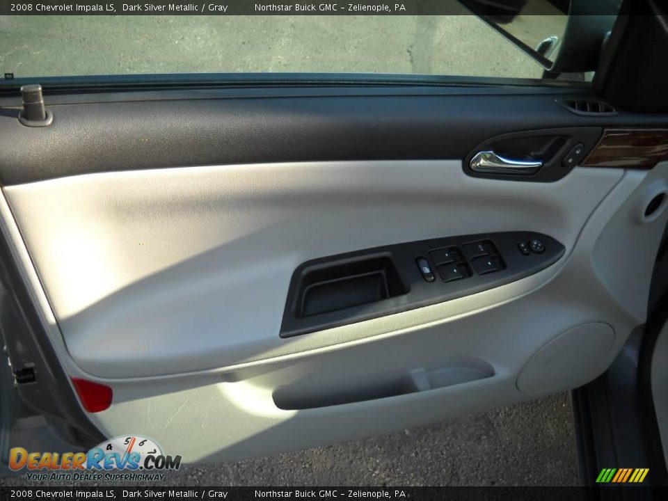 2008 Chevrolet Impala LS Dark Silver Metallic / Gray Photo #6