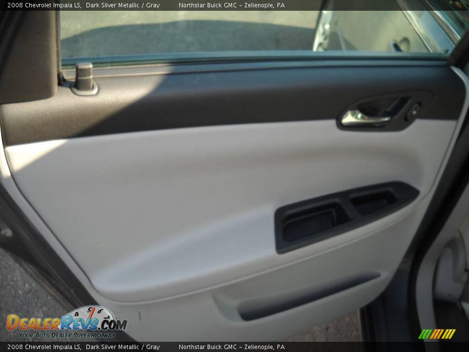 2008 Chevrolet Impala LS Dark Silver Metallic / Gray Photo #10