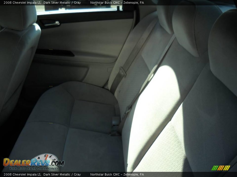 2008 Chevrolet Impala LS Dark Silver Metallic / Gray Photo #12
