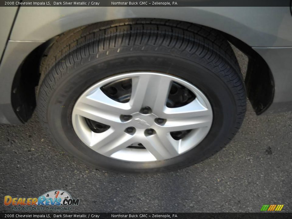 2008 Chevrolet Impala LS Dark Silver Metallic / Gray Photo #13