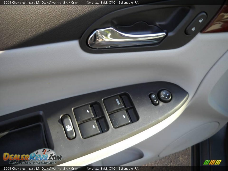 2008 Chevrolet Impala LS Dark Silver Metallic / Gray Photo #17