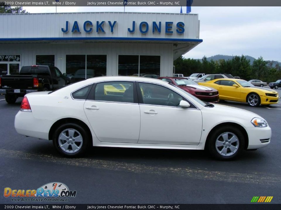 2009 Chevrolet Impala LT White / Ebony Photo #1