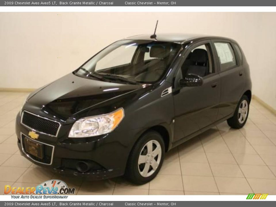 2009 Chevrolet Aveo Aveo5 LT Black Granite Metallic / Charcoal Photo #3