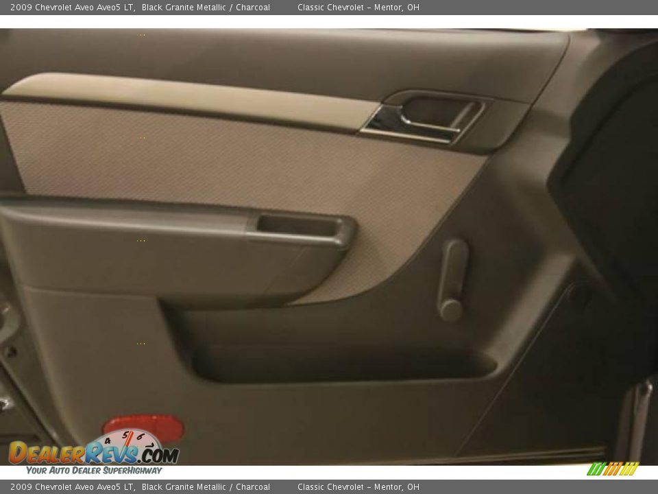 2009 Chevrolet Aveo Aveo5 LT Black Granite Metallic / Charcoal Photo #8