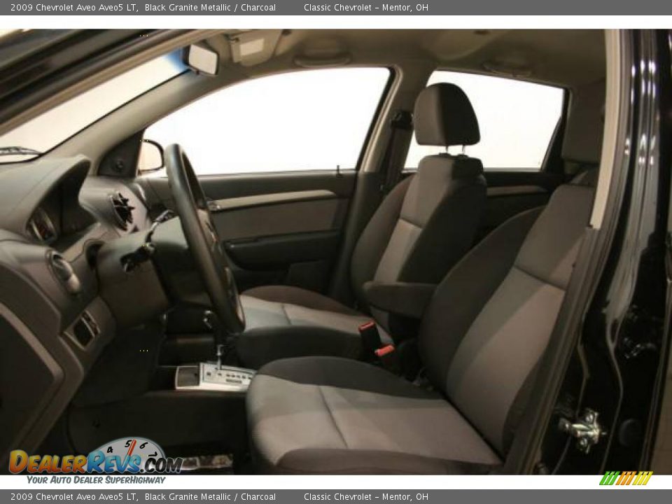 2009 Chevrolet Aveo Aveo5 LT Black Granite Metallic / Charcoal Photo #9