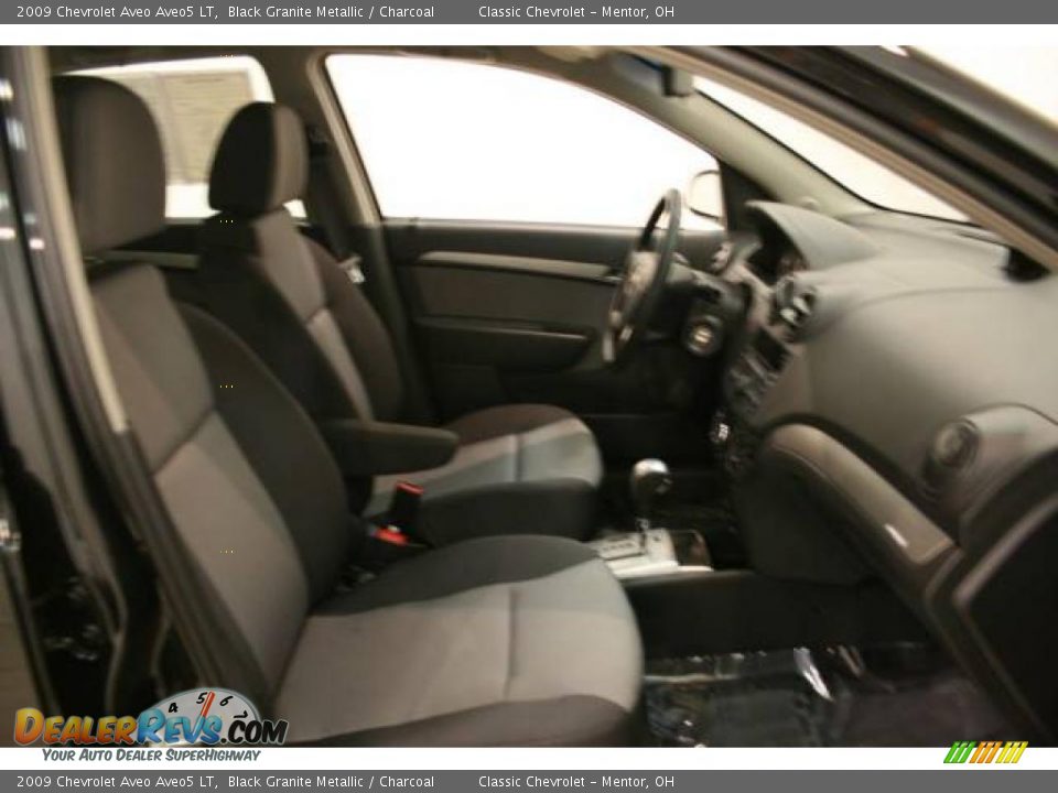2009 Chevrolet Aveo Aveo5 LT Black Granite Metallic / Charcoal Photo #14