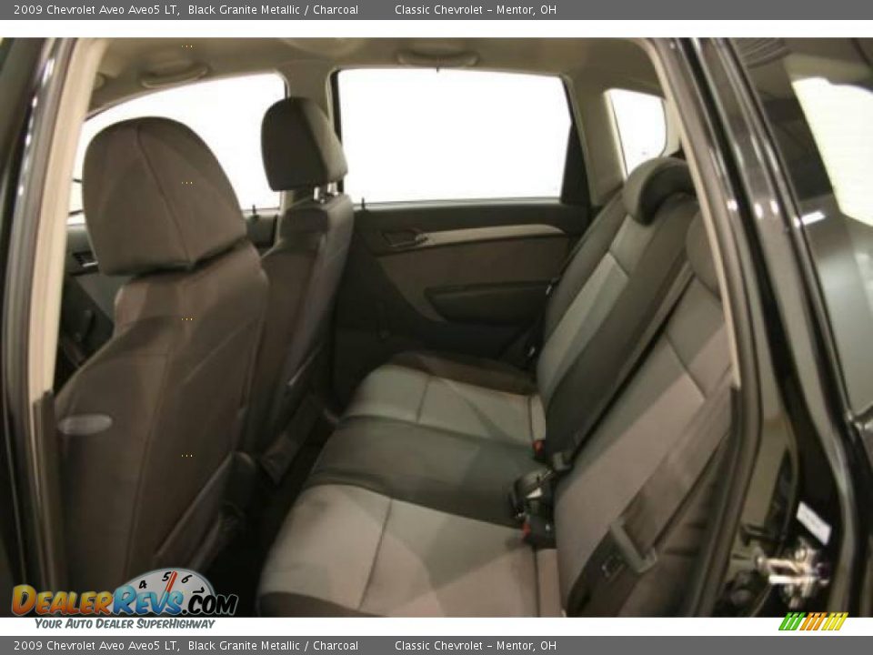 2009 Chevrolet Aveo Aveo5 LT Black Granite Metallic / Charcoal Photo #16