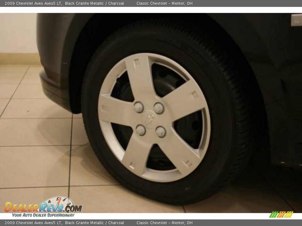 2009 Chevrolet Aveo Aveo5 LT Black Granite Metallic / Charcoal Photo #19