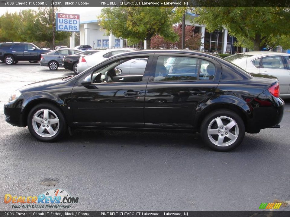 2009 Chevrolet Cobalt LT Sedan Black / Ebony Photo #3