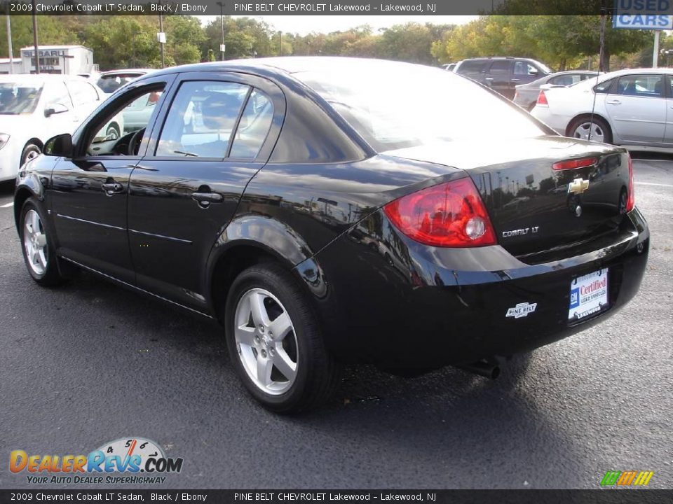 2009 Chevrolet Cobalt LT Sedan Black / Ebony Photo #5