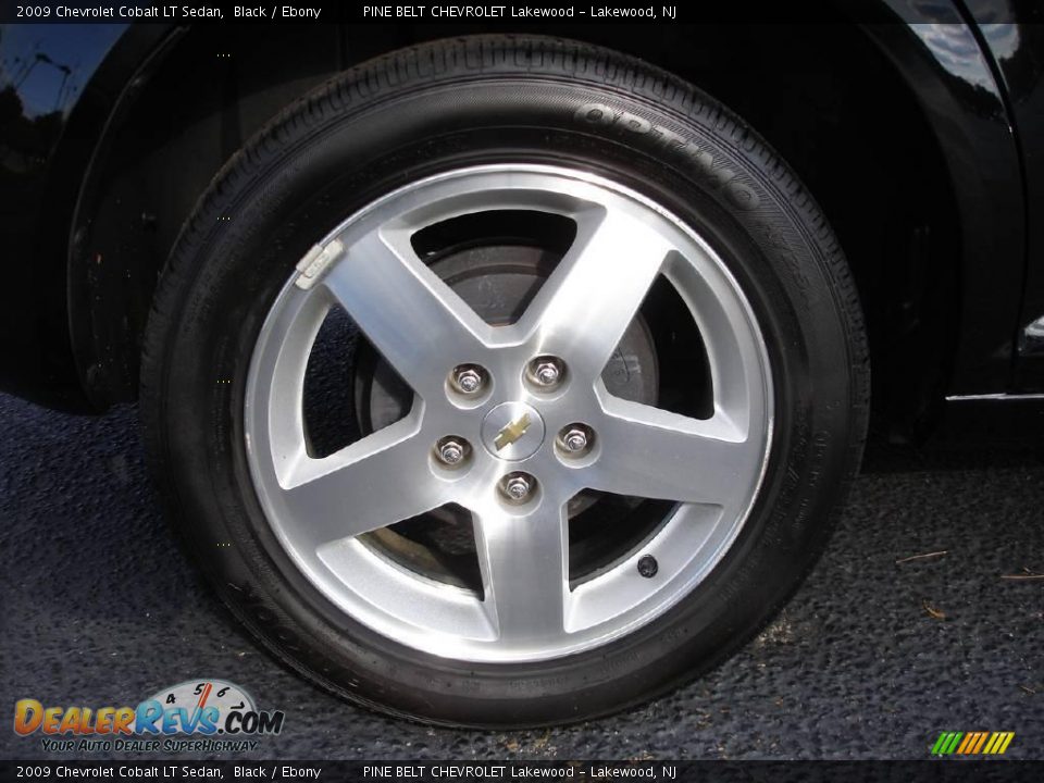 2009 Chevrolet Cobalt LT Sedan Black / Ebony Photo #6