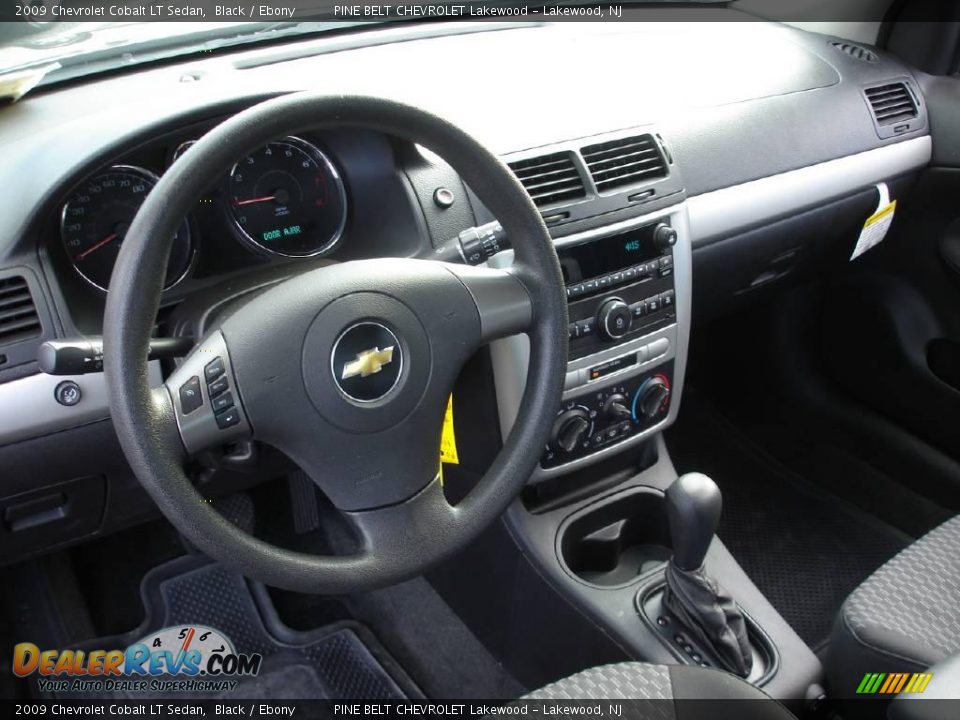 2009 Chevrolet Cobalt LT Sedan Black / Ebony Photo #9