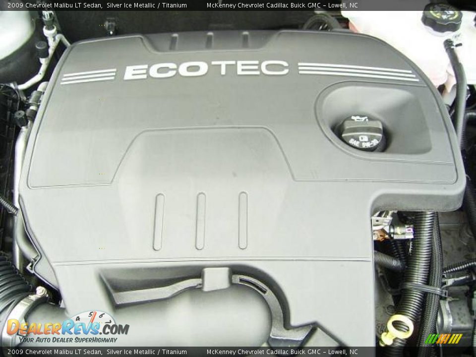2009 Chevrolet Malibu LT Sedan Silver Ice Metallic / Titanium Photo #20