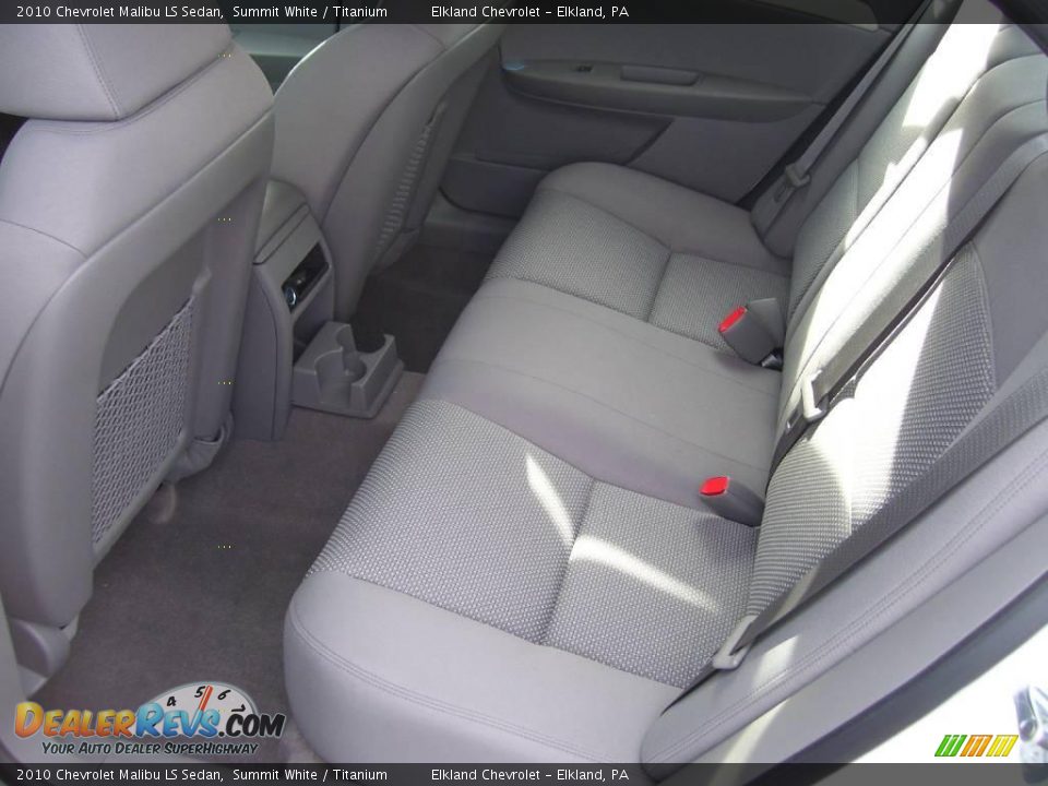 2010 Chevrolet Malibu LS Sedan Summit White / Titanium Photo #27