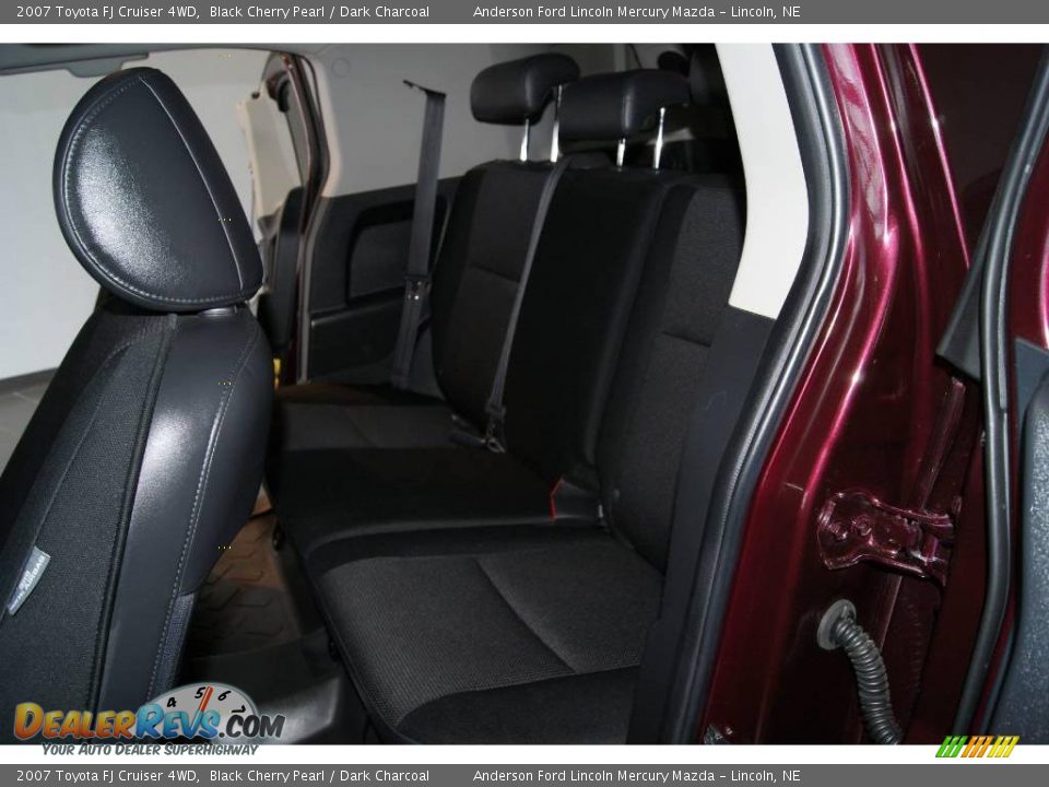 2007 Toyota FJ Cruiser 4WD Black Cherry Pearl / Dark Charcoal Photo #11