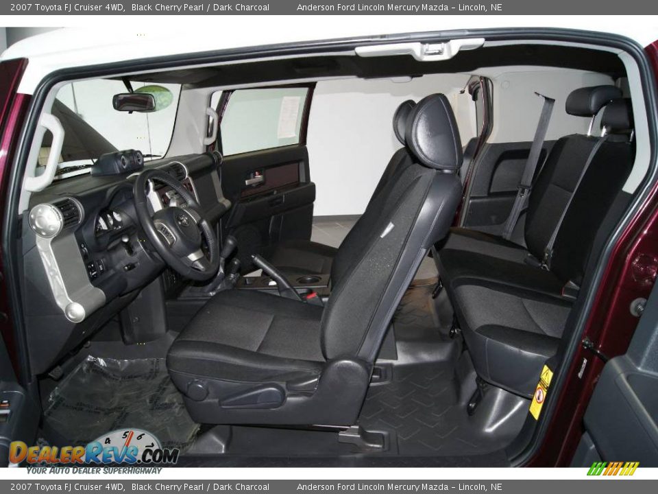 2007 Toyota FJ Cruiser 4WD Black Cherry Pearl / Dark Charcoal Photo #12