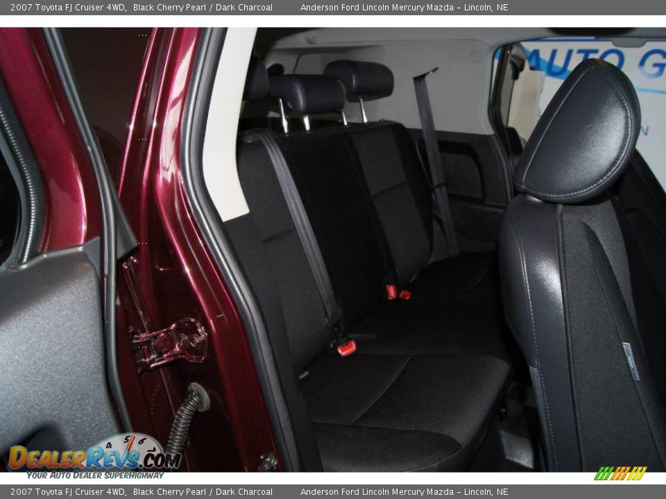 2007 Toyota FJ Cruiser 4WD Black Cherry Pearl / Dark Charcoal Photo #14