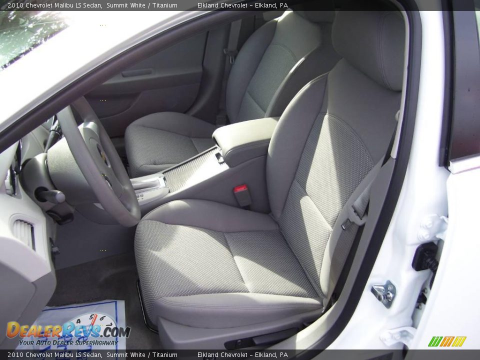2010 Chevrolet Malibu LS Sedan Summit White / Titanium Photo #33