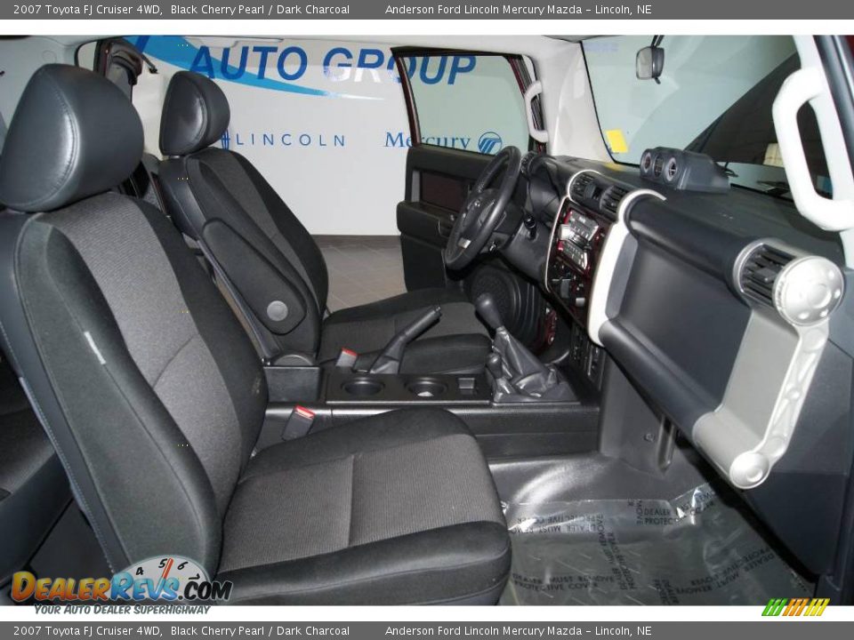 2007 Toyota FJ Cruiser 4WD Black Cherry Pearl / Dark Charcoal Photo #15