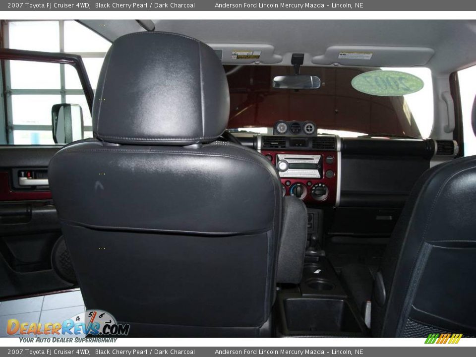 2007 Toyota FJ Cruiser 4WD Black Cherry Pearl / Dark Charcoal Photo #21